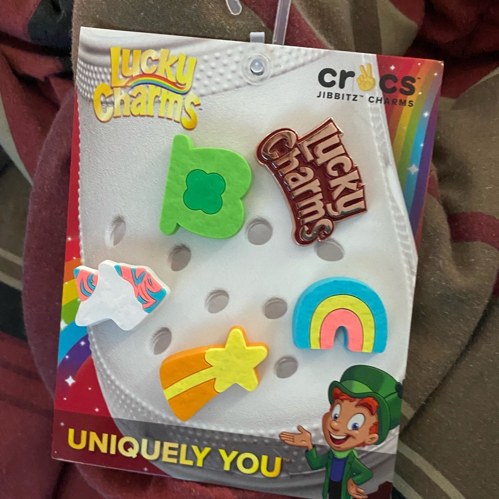 Lucky charm croc jibbitz